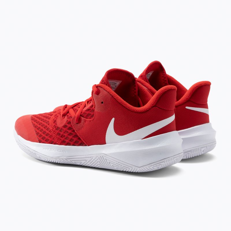 Batai tinklinei Nike Zoom Hyperspeed Court raudoni/balti 3