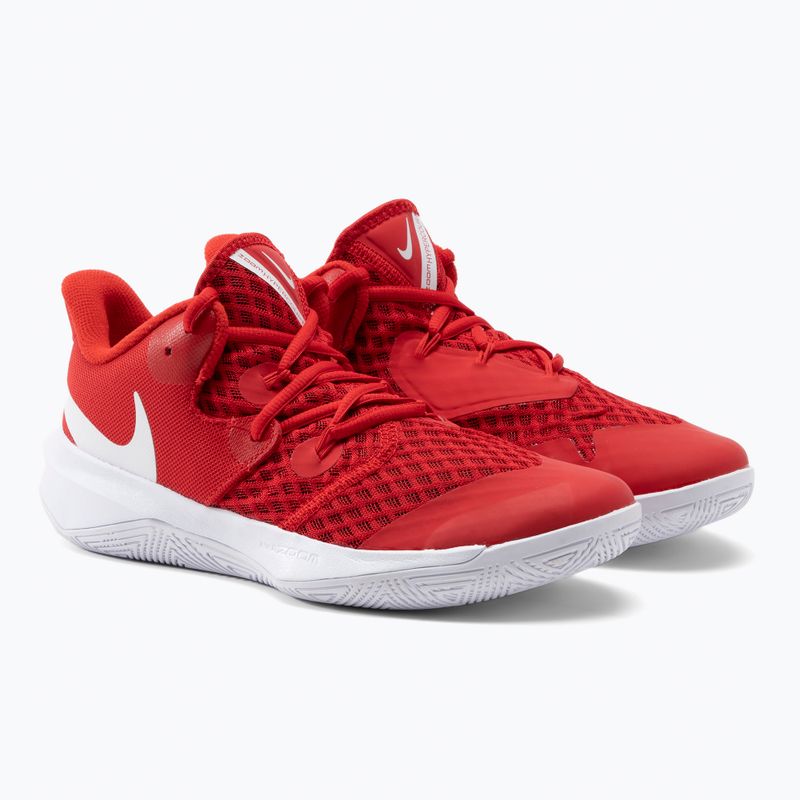 Batai tinklinei Nike Zoom Hyperspeed Court raudoni/balti 5