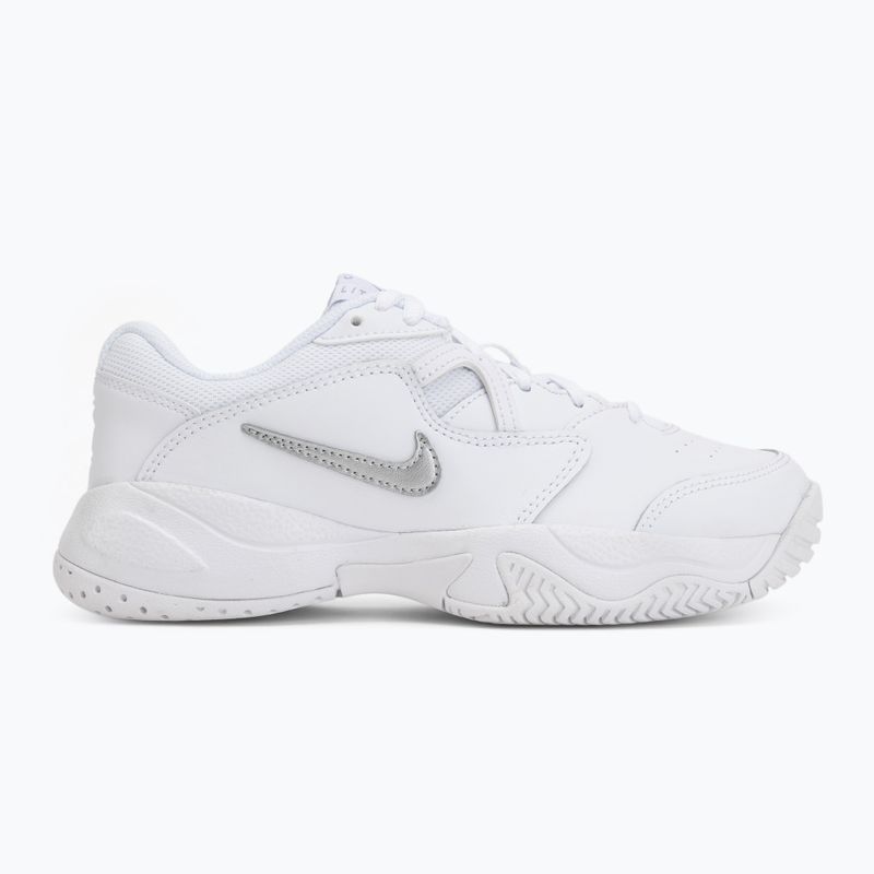 Vaikiški teniso bateliai Nike Court Lite 2 Jr white/metallic silver 2