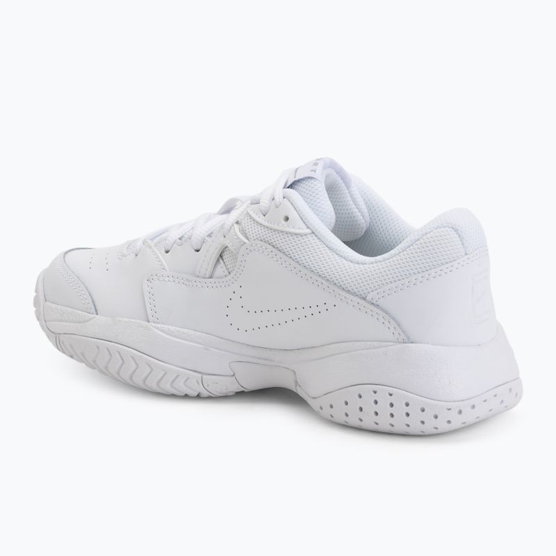 Vaikiški teniso bateliai Nike Court Lite 2 Jr white/metallic silver 3
