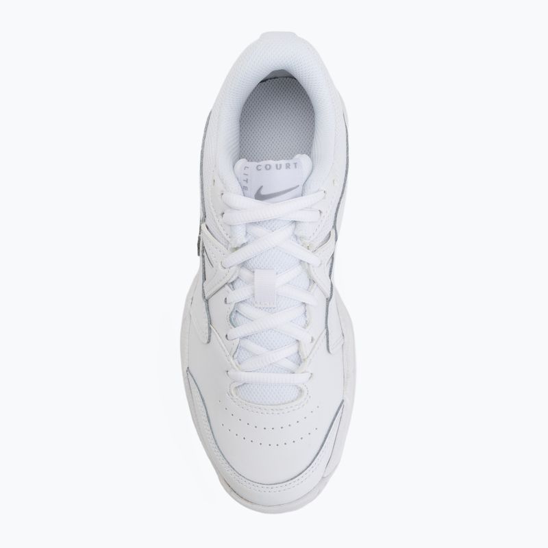 Vaikiški teniso bateliai Nike Court Lite 2 Jr white/metallic silver 5