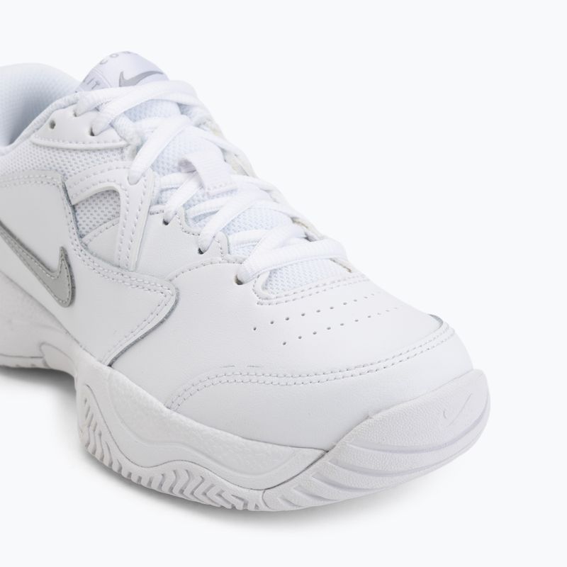 Vaikiški teniso bateliai Nike Court Lite 2 Jr white/metallic silver 7