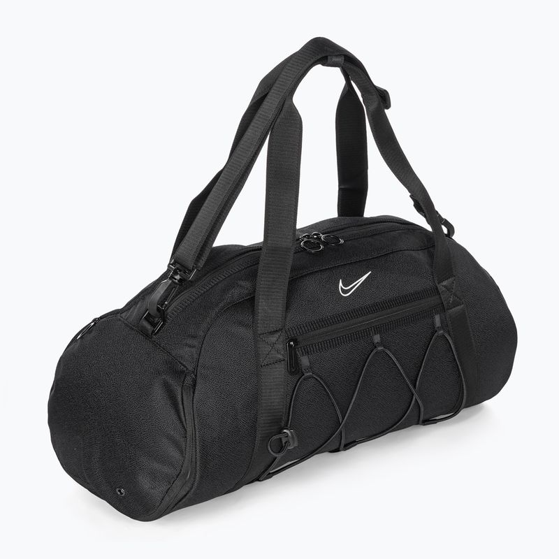 Treniruočių krepšys Nike One Club 24 l black/black/white 2