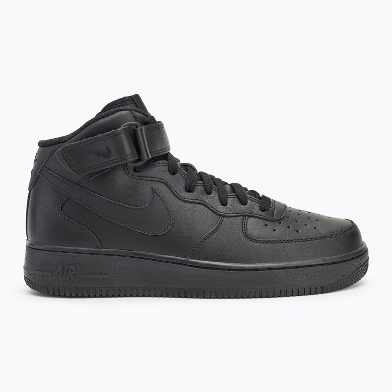 Vyriški batai Nike Air Force 1 Mid '07 black/white 2