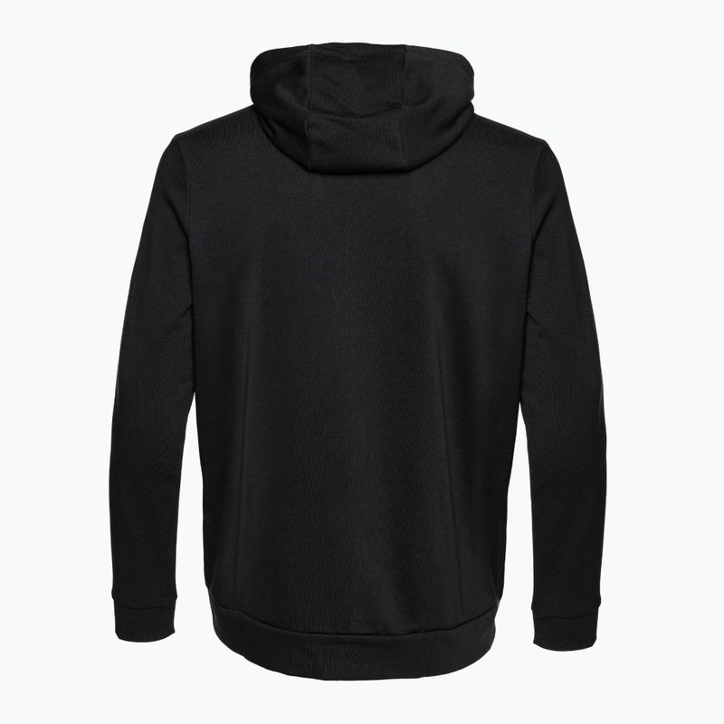 Vyriškas džemperis Nike Dri-Fit Hooded Fitness Full Zip Fleece black/white 2