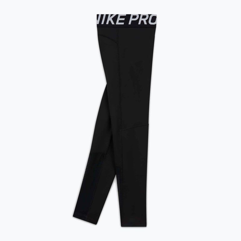 Vaikiškos tamprės Nike Pro Dri-FIT black/white 8