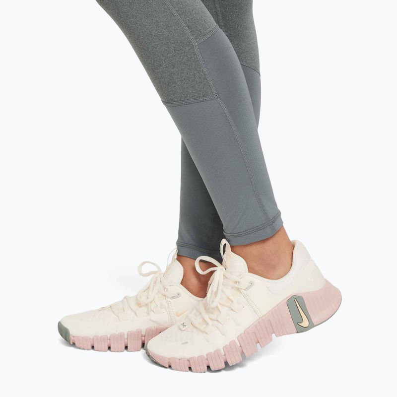 Vaikiškos tamprės Nike Pro Dri-FIT carbon heather/white 6