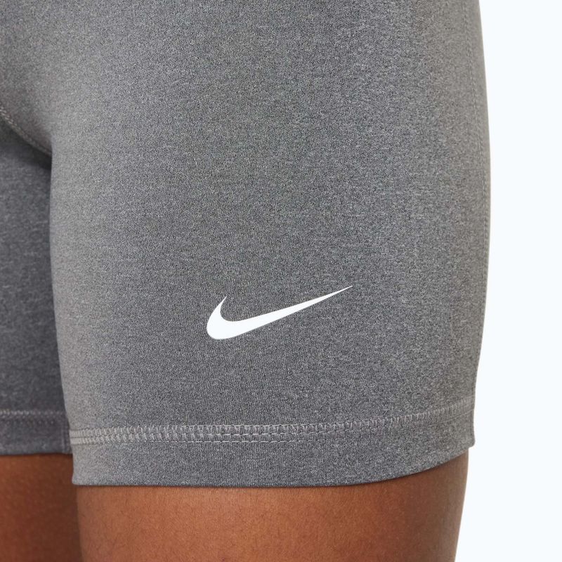 Vaikiškos šortai Nike Pro carbon heather/white 5