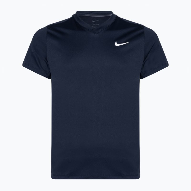 Vyriški teniso marškinėliai Nike Court Dri-FIT Victory obsidian/obsidian/white