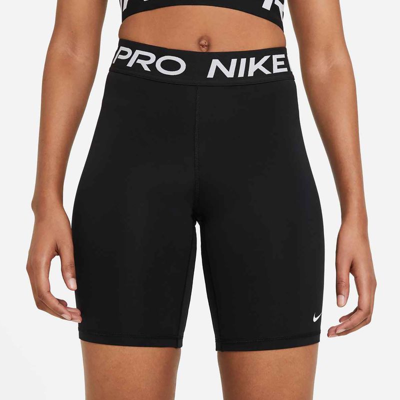 Moteriški treniruočių šortai Nike Pro 365 8" black/white 3