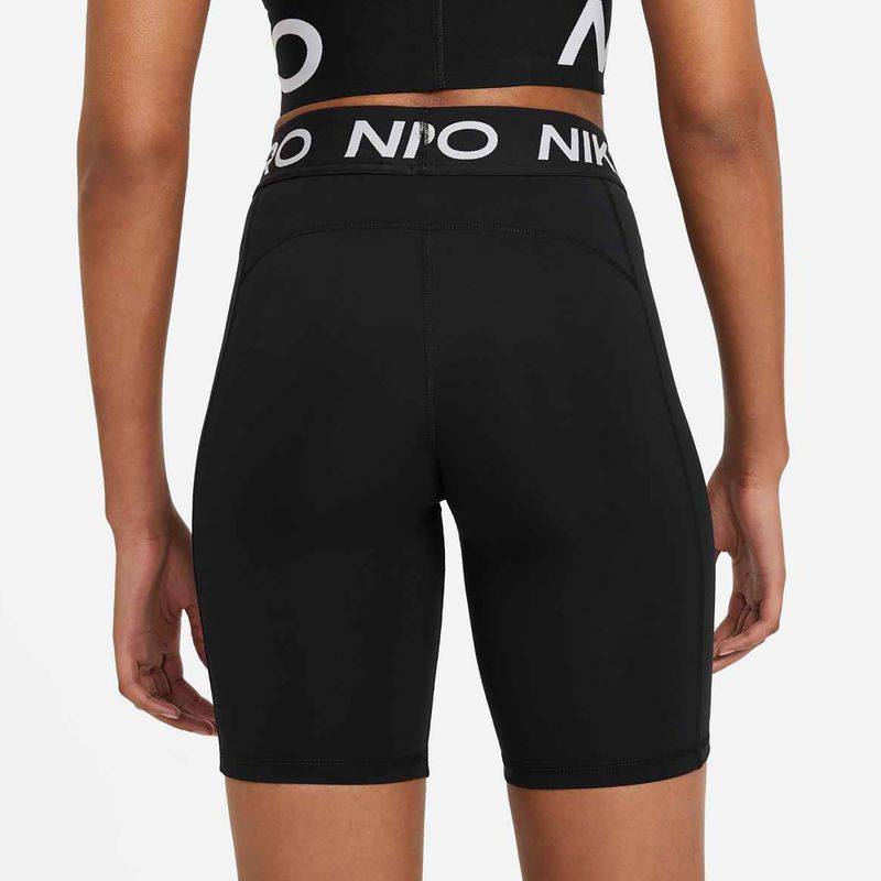 Moteriški treniruočių šortai Nike Pro 365 8" black/white 4