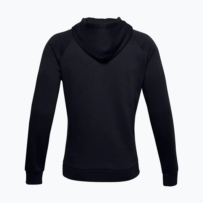 Vyriškas Under Armour Rival Fleece Big Logo Hd kapišonas su gobtuvu black 1357093 6