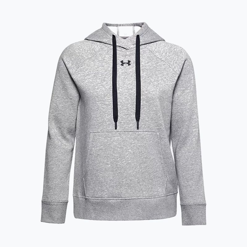Moteriška Under Armour Rival Fleece Hb striukė su gobtuvu pilka 1356317
