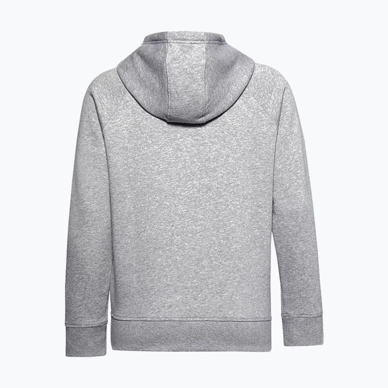 Moteriška Under Armour Rival Fleece Hb striukė su gobtuvu pilka 1356317 2