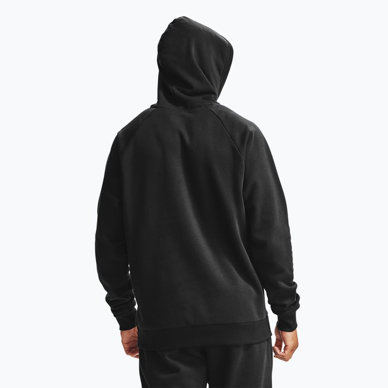 Vyriškas džemperis Under Armour Rival Hoodie black/onyx white 3