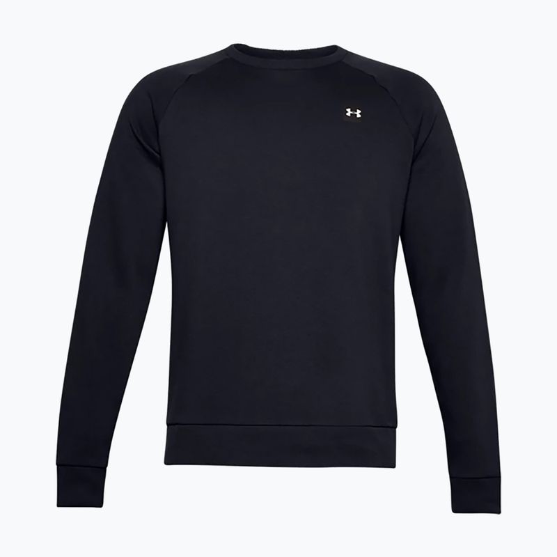 Under Armour vyriški treniruočių marškinėliai Rival Fleece Crew black 1357096 4