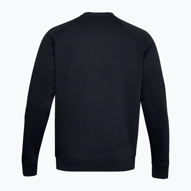 Under Armour vyriški treniruočių marškinėliai Rival Fleece Crew black 1357096 5