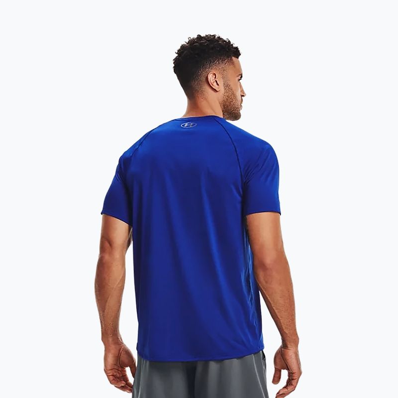 Under Armour vyriški treniruočių marškinėliai UA Tech 2.0 SS Tee Novelty blue 1345317 3