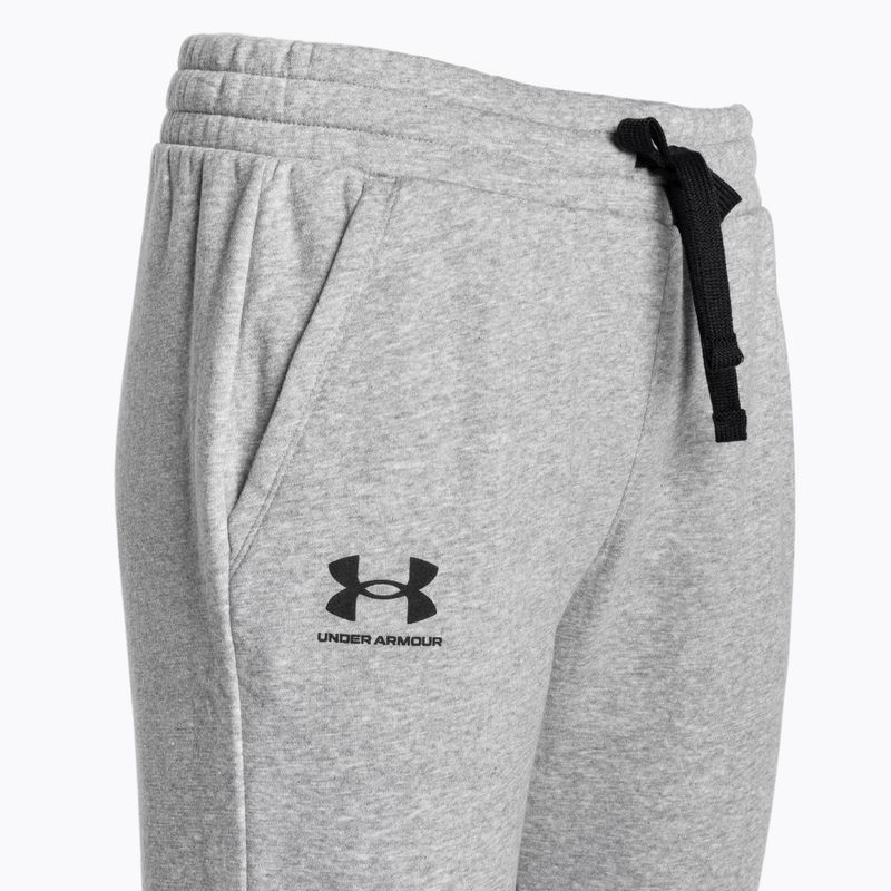 Under Armour vyriškos sportinės kelnės Rival Fleece Joggers 035 grey 1356416-035 5