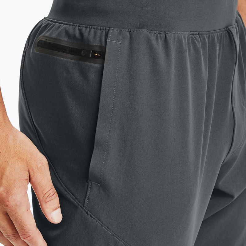 Under Armour Unstoppable Tapered pilkos vyriškos treniruočių kelnės 1352028 3