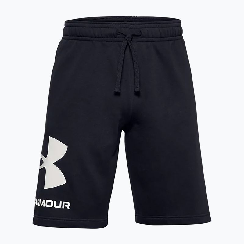 Under Armour Rival Fleece vyriški treniruočių šortai juodi 1357118 3