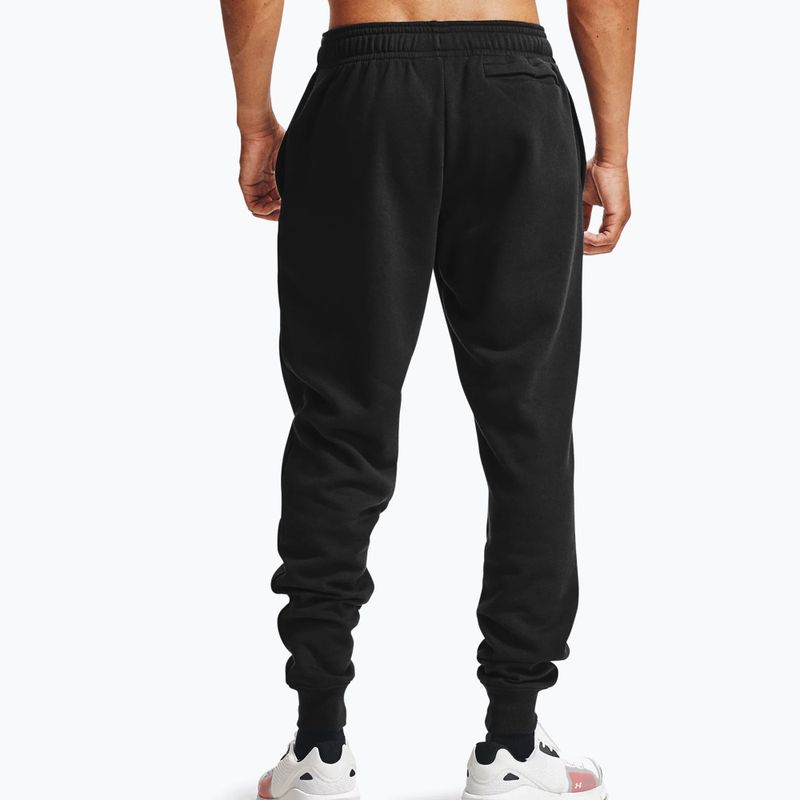 Under Armour vyriškos treniruočių kelnės Rival Fleece Joggers black 1357128 2
