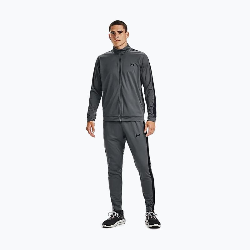 Under Armour Ua Knit Track Suit treniruočių sportinio kostiumo komplektas pilkas 1357139-012 4