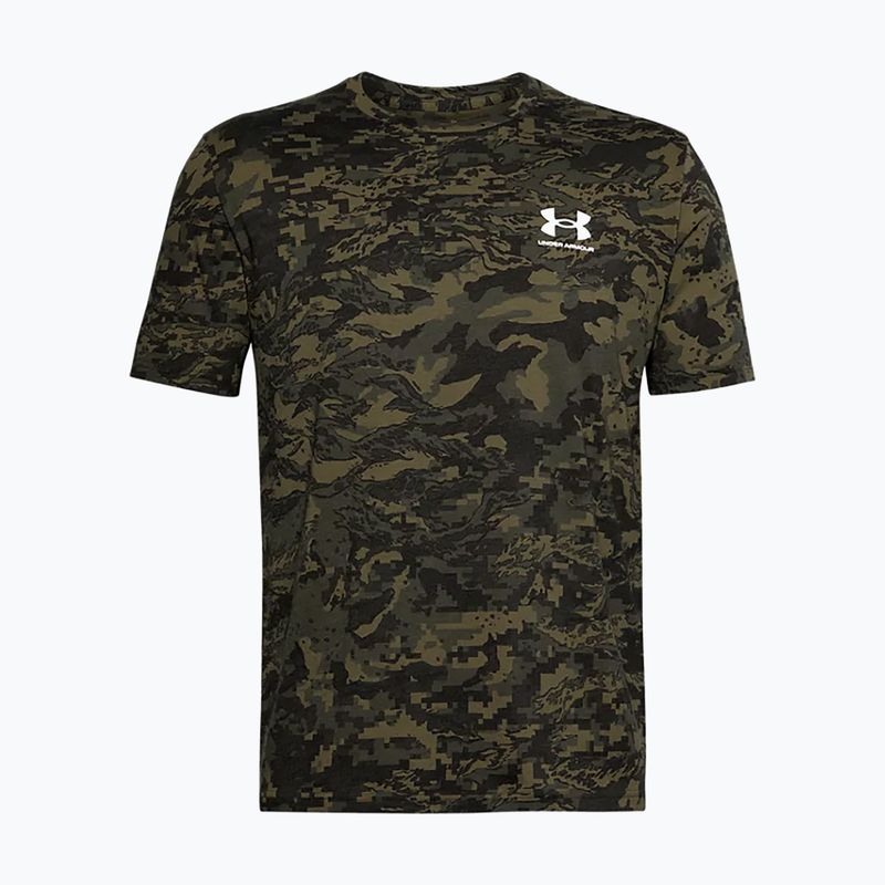 Under Armour ABC Camo green vyriški treniruočių marškinėliai 1357727-001 5