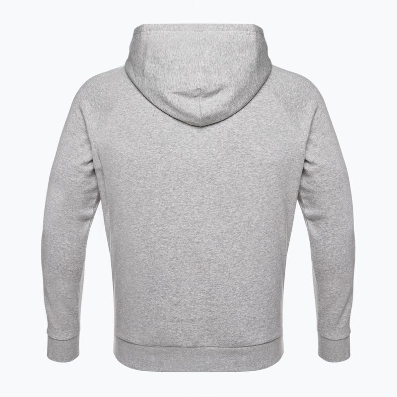 Vyriškas džemperis Under Armour Rival Hoodie mod gray light heather/black 9