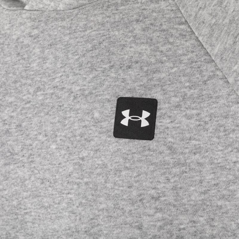 Vyriškas džemperis Under Armour Rival Hoodie mod gray light heather/black 10