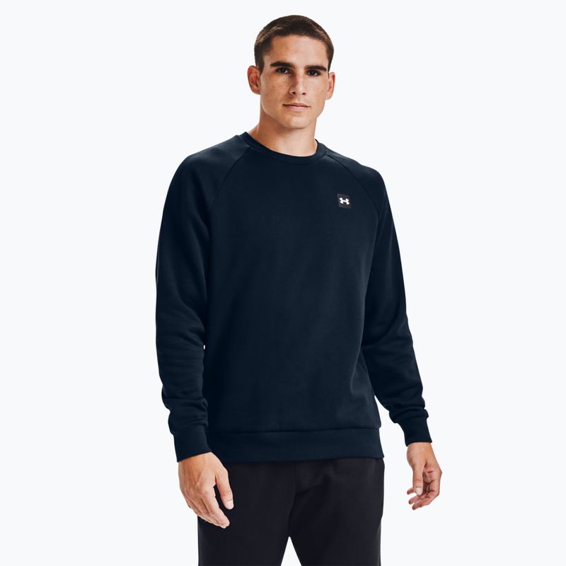 Vyriškas džemperis Under Armour Rival Fleece Crew navy blue 2