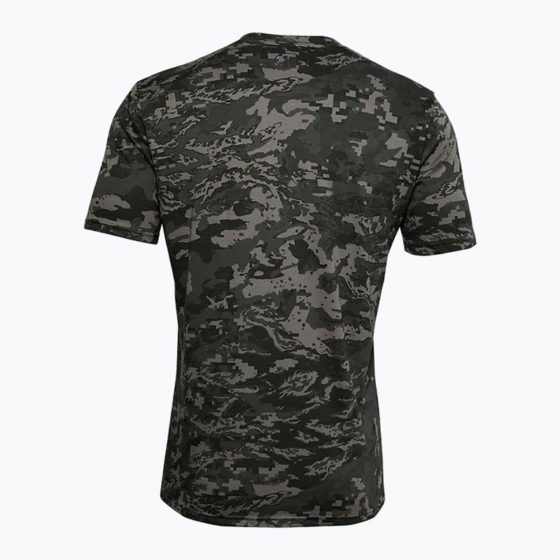 Under Armour ABC Camo green vyriški treniruočių marškinėliai 1357727-310 5