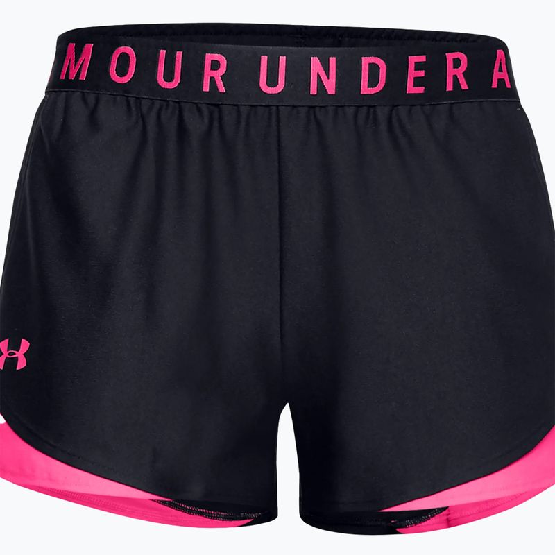 Under Armour Play Up 3.0 moteriški treniruočių šortai juoda/rožinė 1344552 3