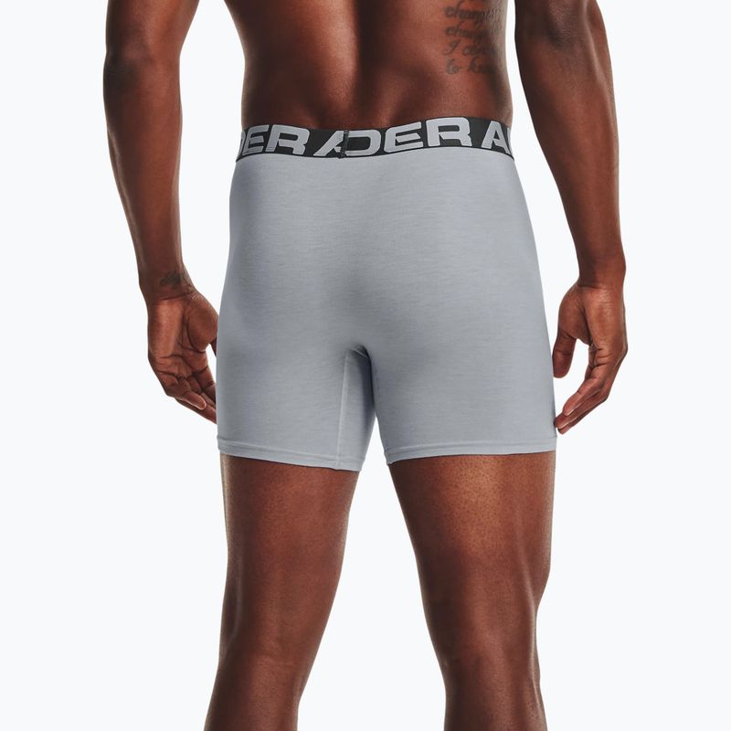 Under Armour vyriški medvilniniai šortai Charged Cotton 6 in 3 Pack UAR-1363617011 9