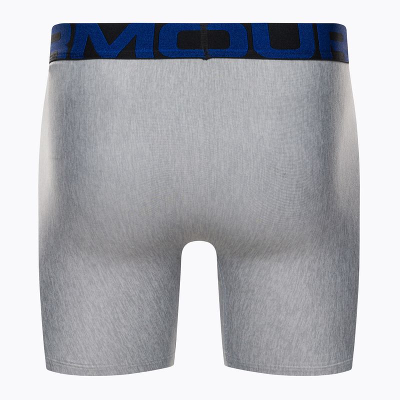 Under Armour vyriški boksininko šortai Ua Tech 6In 2-Pack pilkos spalvos 1363619-408 3