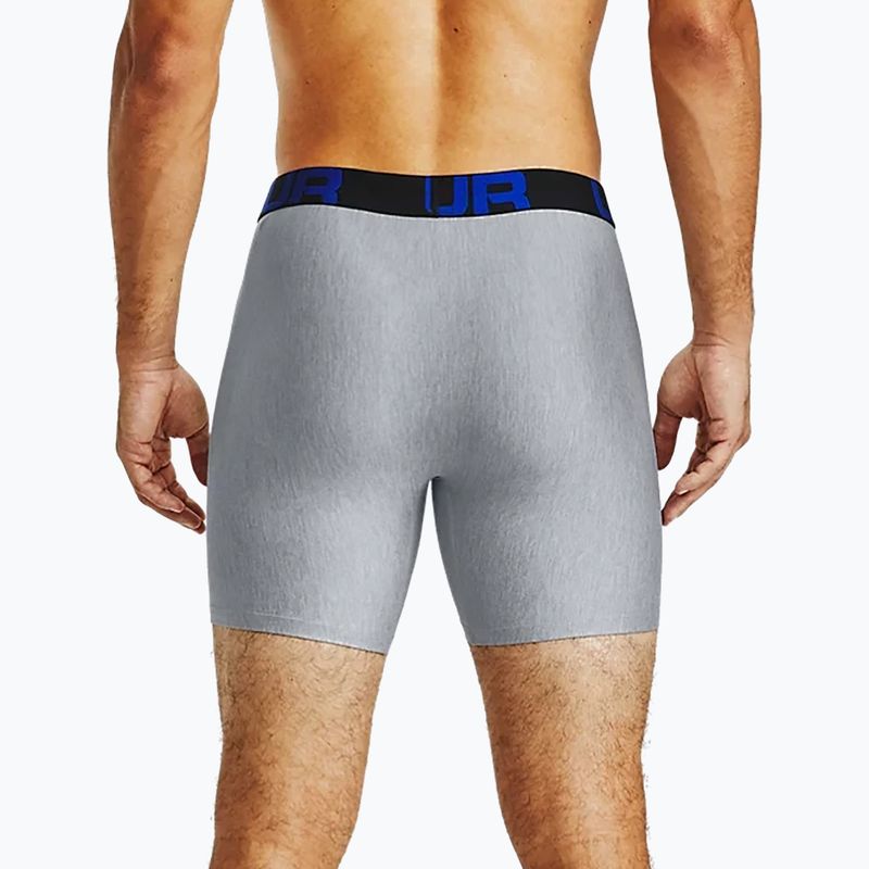 Under Armour vyriški boksininko šortai Ua Tech 6In 2-Pack pilkos spalvos 1363619-408 9