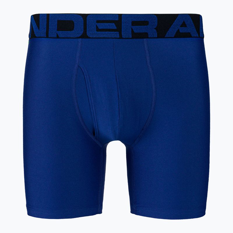 Under Armour Tech 6 in 2 Pack vyriški boksininkų šortai mėlyni UAR-1363619400 2