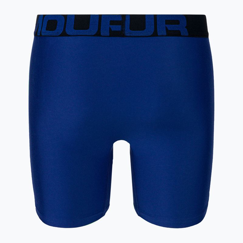 Under Armour Tech 6 in 2 Pack vyriški boksininkų šortai mėlyni UAR-1363619400 3