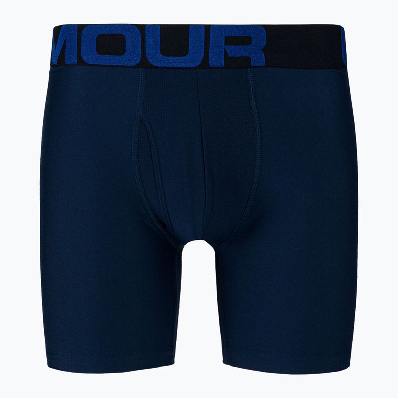 Under Armour Tech 6 in 2 Pack vyriški boksininkų šortai mėlyni UAR-1363619400 4