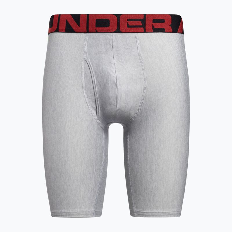 Under Armour vyriški boksininko šortai Ua Tech 9In 2-Pack pilkos spalvos 1363622-011 2