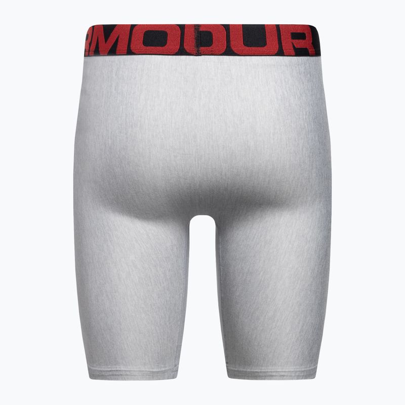 Under Armour vyriški boksininko šortai Ua Tech 9In 2-Pack pilkos spalvos 1363622-011 3