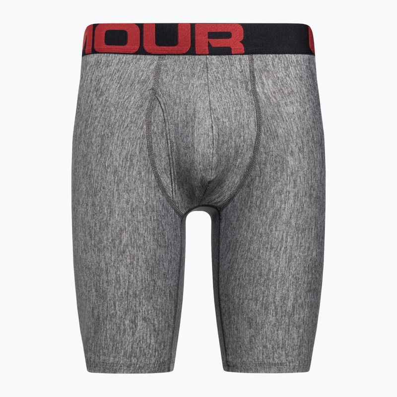 Under Armour vyriški boksininko šortai Ua Tech 9In 2-Pack pilkos spalvos 1363622-011 5
