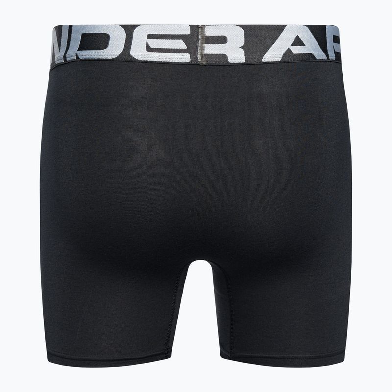 Under Armour Charged Cotton vyriški boksininko šortai 6 3 vnt. Pakuotė juoda 1363617 3