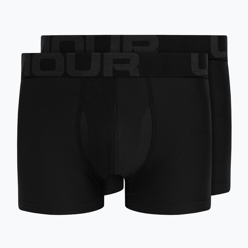 Under Armour vyriški boksininko šortai Ua Tech 3In 2-Pak black 1363618-001