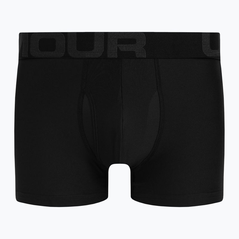 Under Armour vyriški boksininko šortai Ua Tech 3In 2-Pak black 1363618-001 2