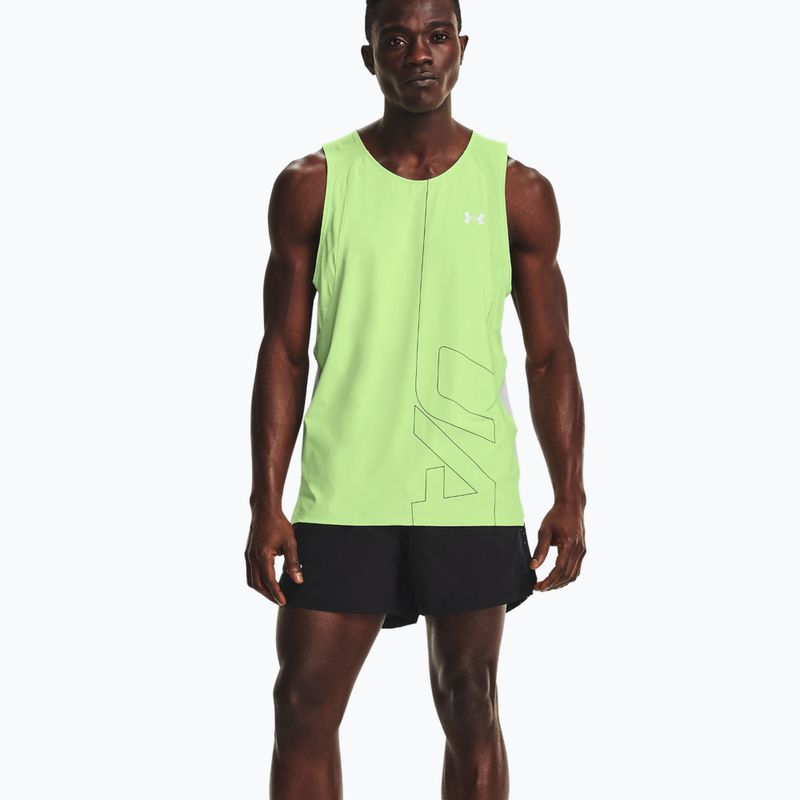 Under Armour Launch Sw 5'' vyriški bėgimo šortai black 1361492 3