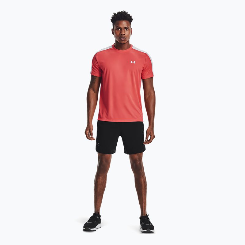 Under Armour Launch Sw 7 vyrų bėgimo šortai juodi 1361493-001 2