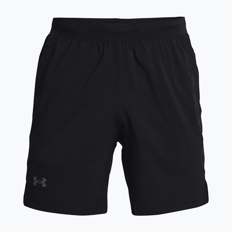 Under Armour Launch Sw 7 vyrų bėgimo šortai juodi 1361493-001 6