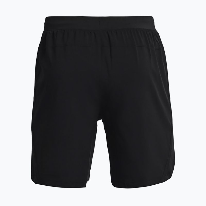 Under Armour Launch Sw 7 vyrų bėgimo šortai juodi 1361493-001 7