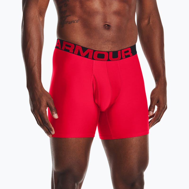 Under Armour vyriški boksininko šortai Ua Tech 6In 2-Pack red 1363619-600 8